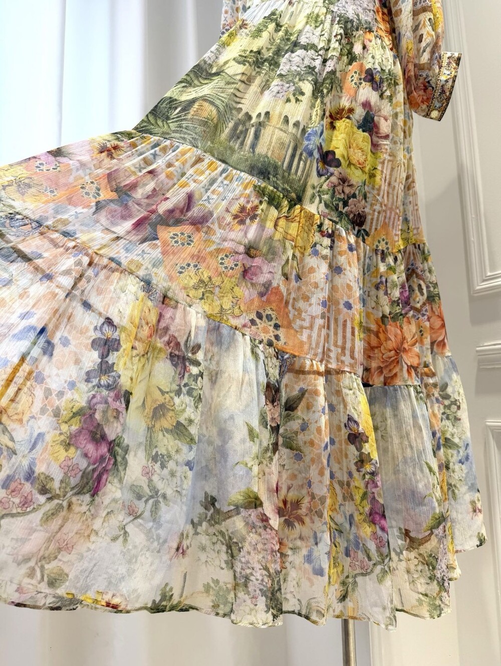 Camilla long gathered panel dress In The architects of alcázar - Picture 14 of 15